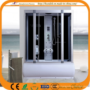 Grande cabine de douche à vapeur avec baignoire de massage (ADL-8808)
